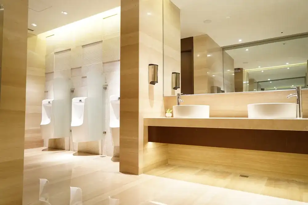 Janitorial Cleaning Service Clean Restroom