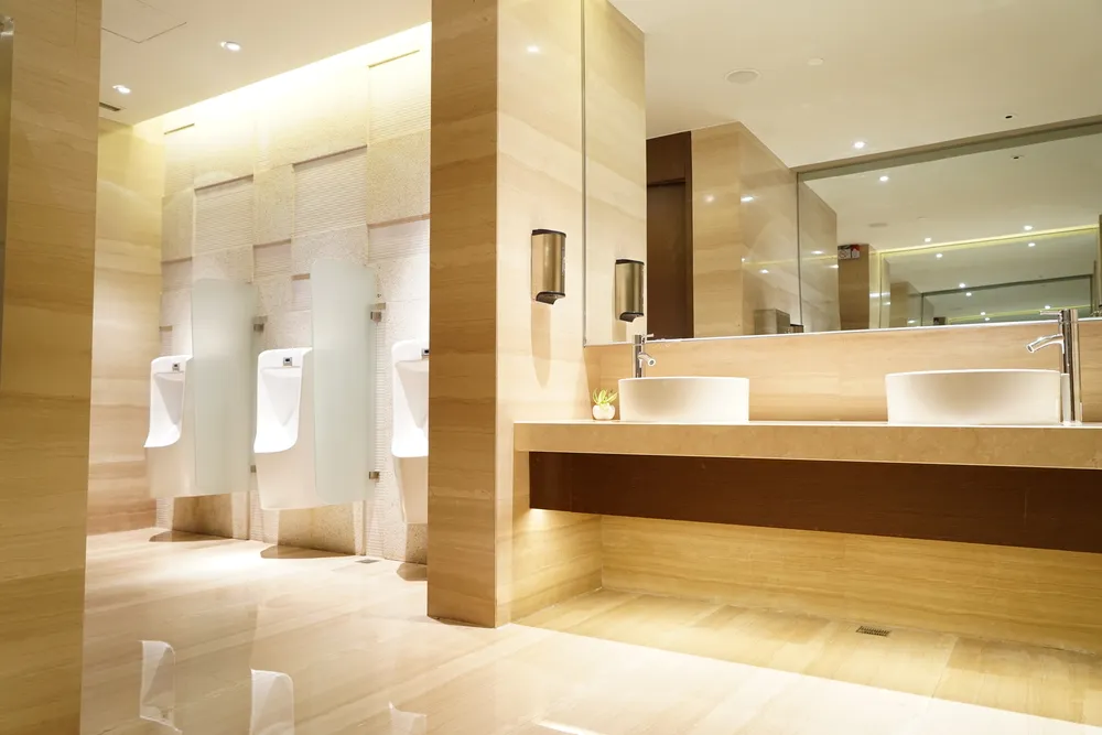 Janitorial Cleaning Service Clean Restroom